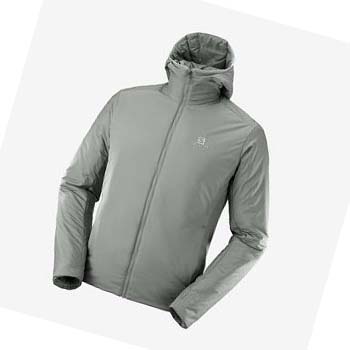 Chaquetas Salomon OUTRACK INSULATED Hombre Verde Oliva | MX 3319HAP